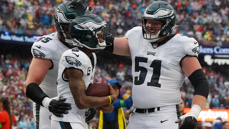 Points and Highlights: Philadelphia Eagles 25-20 New England