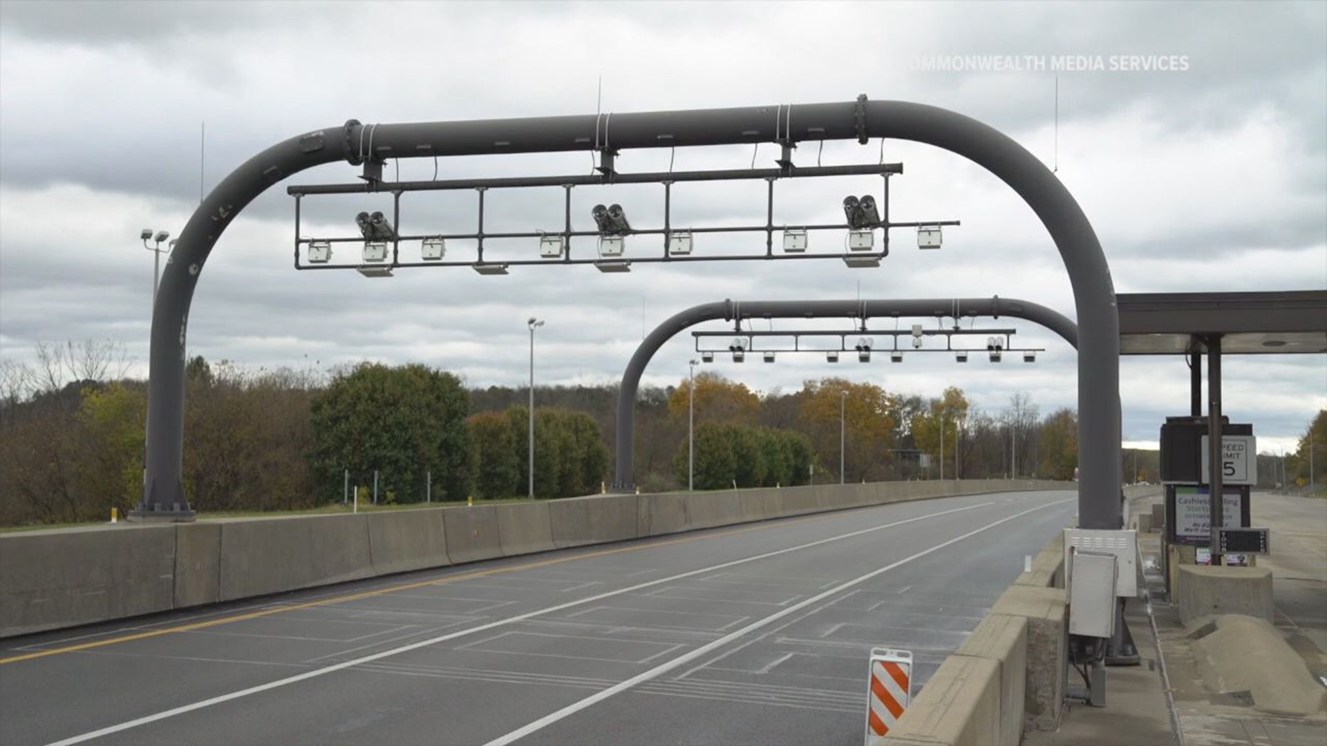 Open road tolling will eliminate toll plazas completely. Instead, drivers will be tolled as they pass through overhead structures called gantries.