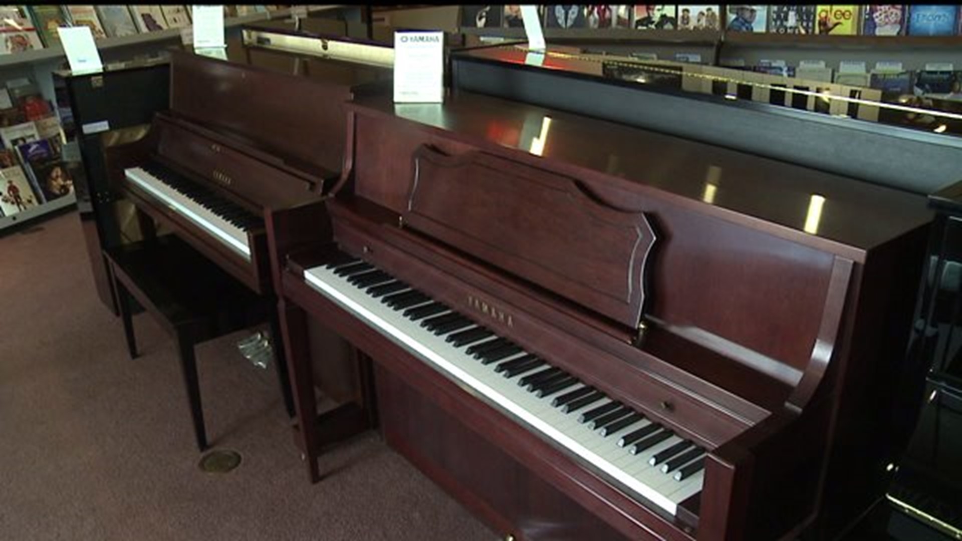 Piano sales on the decline