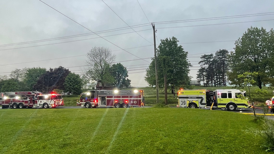 Multiple crews on scene of fire in Dauphin County