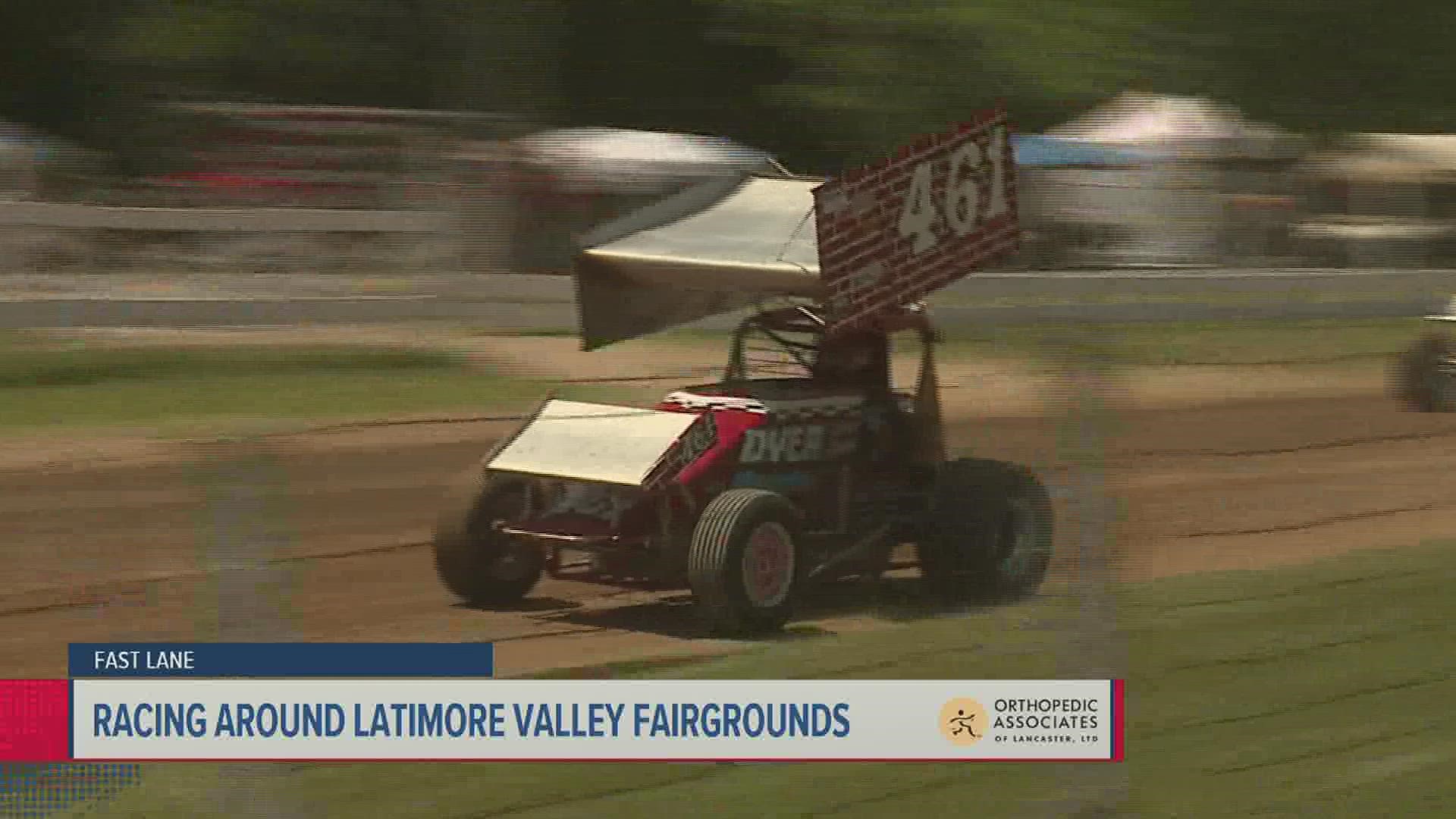 A few times a year, the Latimore Valley Fairgrounds rebirth with action on the track