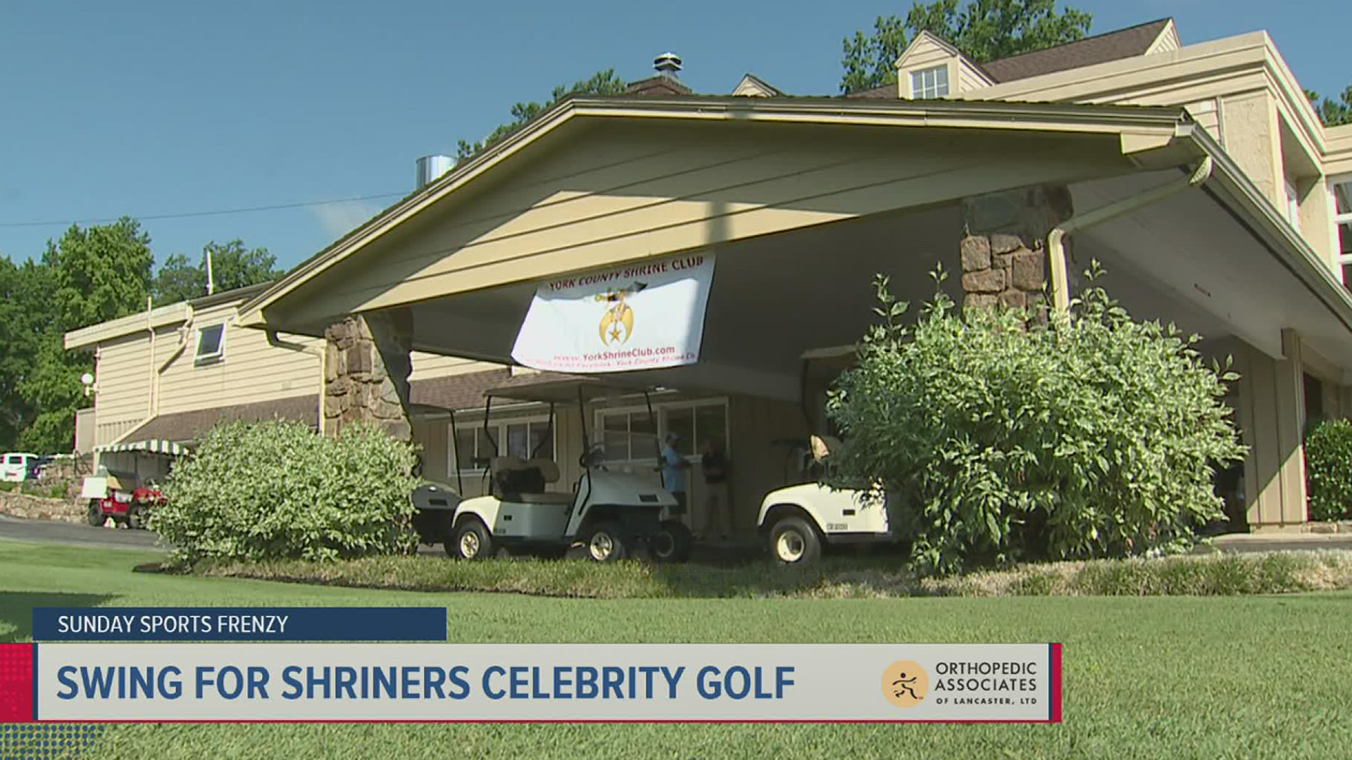Local sports celebrities participated to help raise money for The Shriners Children Hospital of Philadelphia