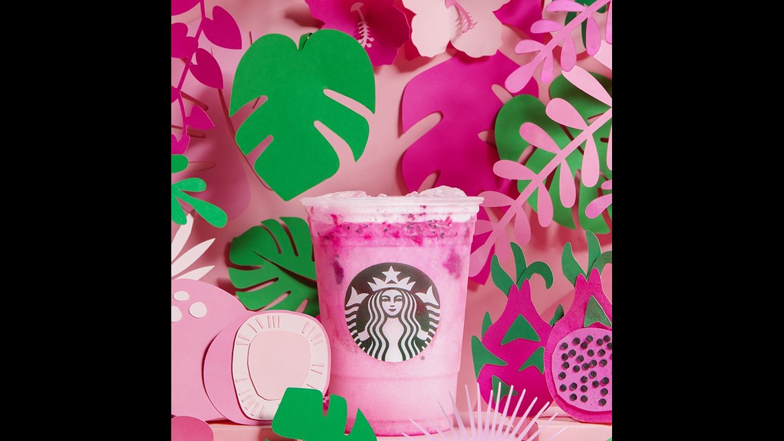 Starbucks Debuts Hot Pink 'Dragon Drink' As New Permanent Menu