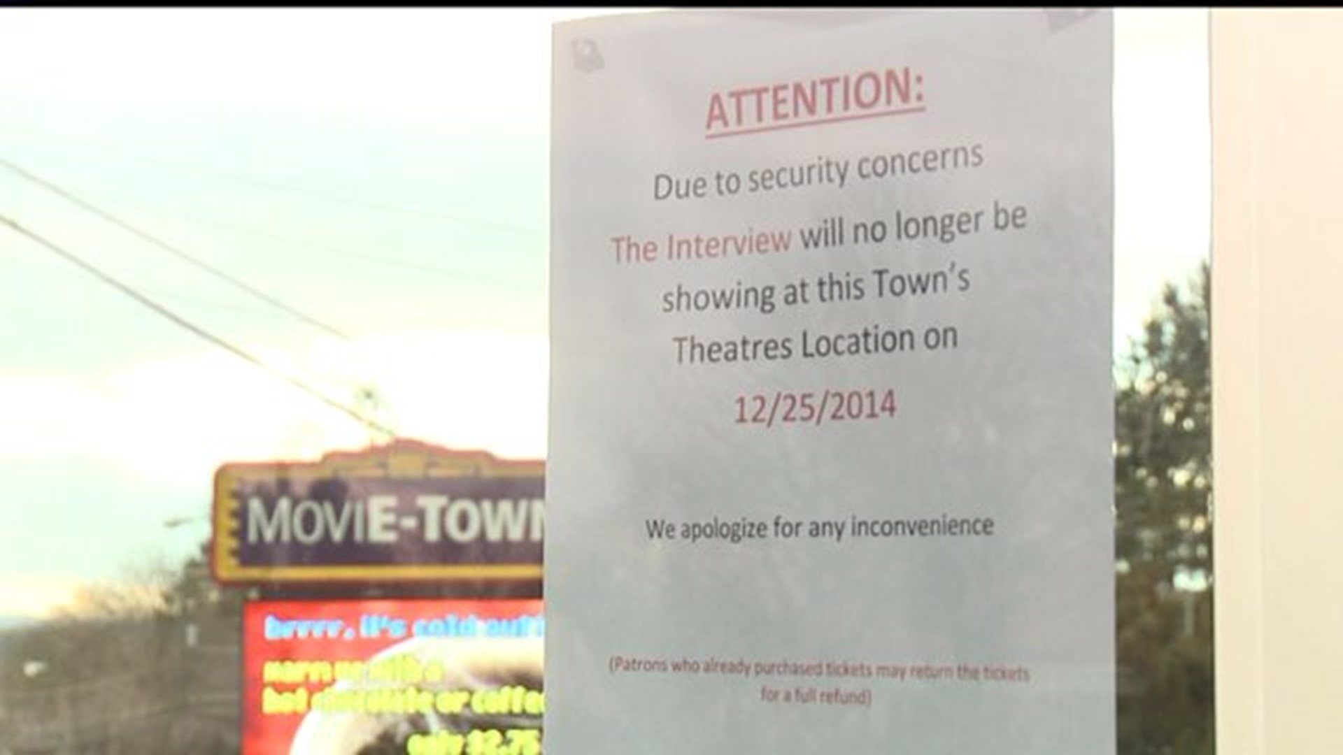 "The Interview" released but not in Central PA