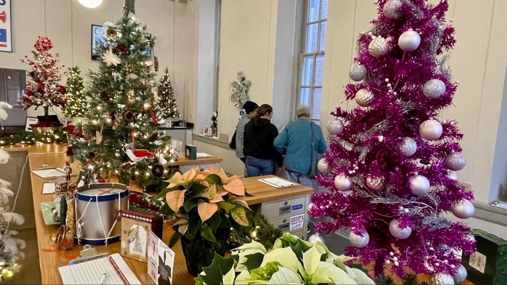 The Franklin County Visitors Bureau launched its fourth annual Festival of Trees in downtown Chambersburg on Nov. 21.