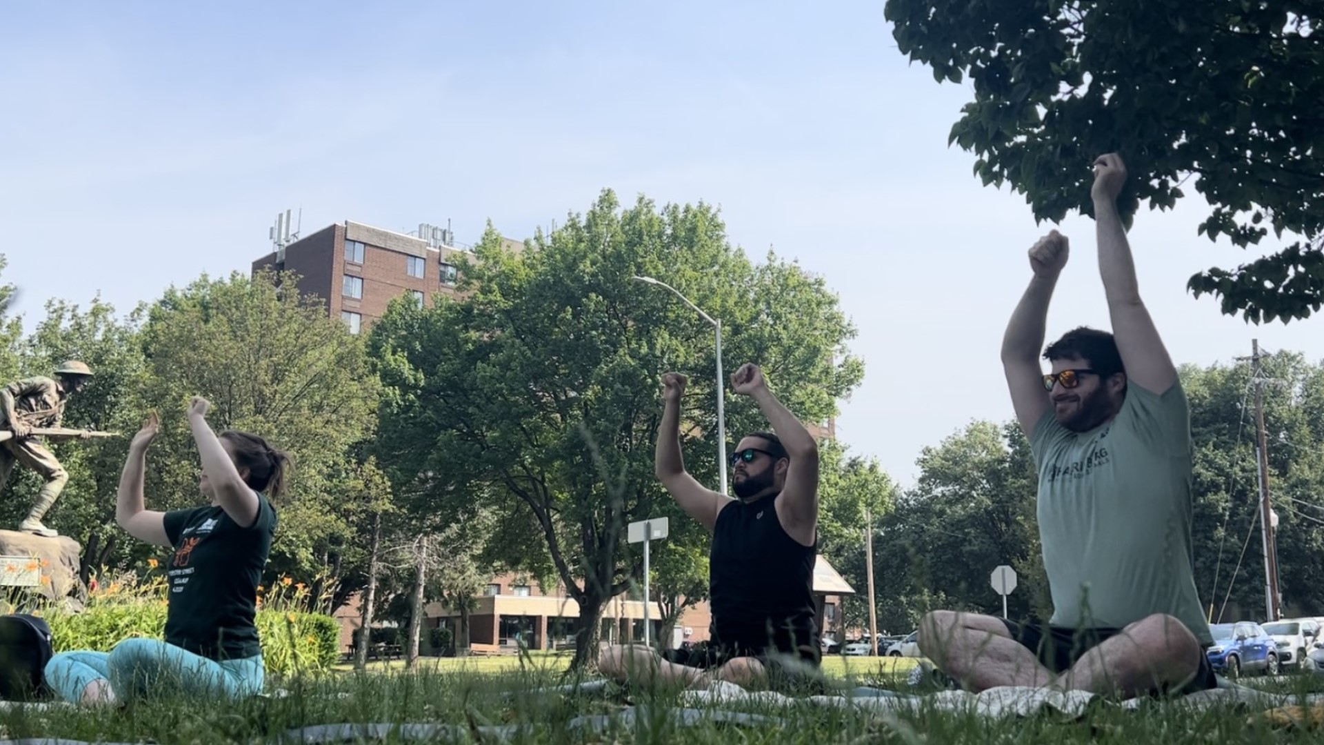 Experience nature and nurture all intertwined into one outdoor yoga class right here in Harrisburg!