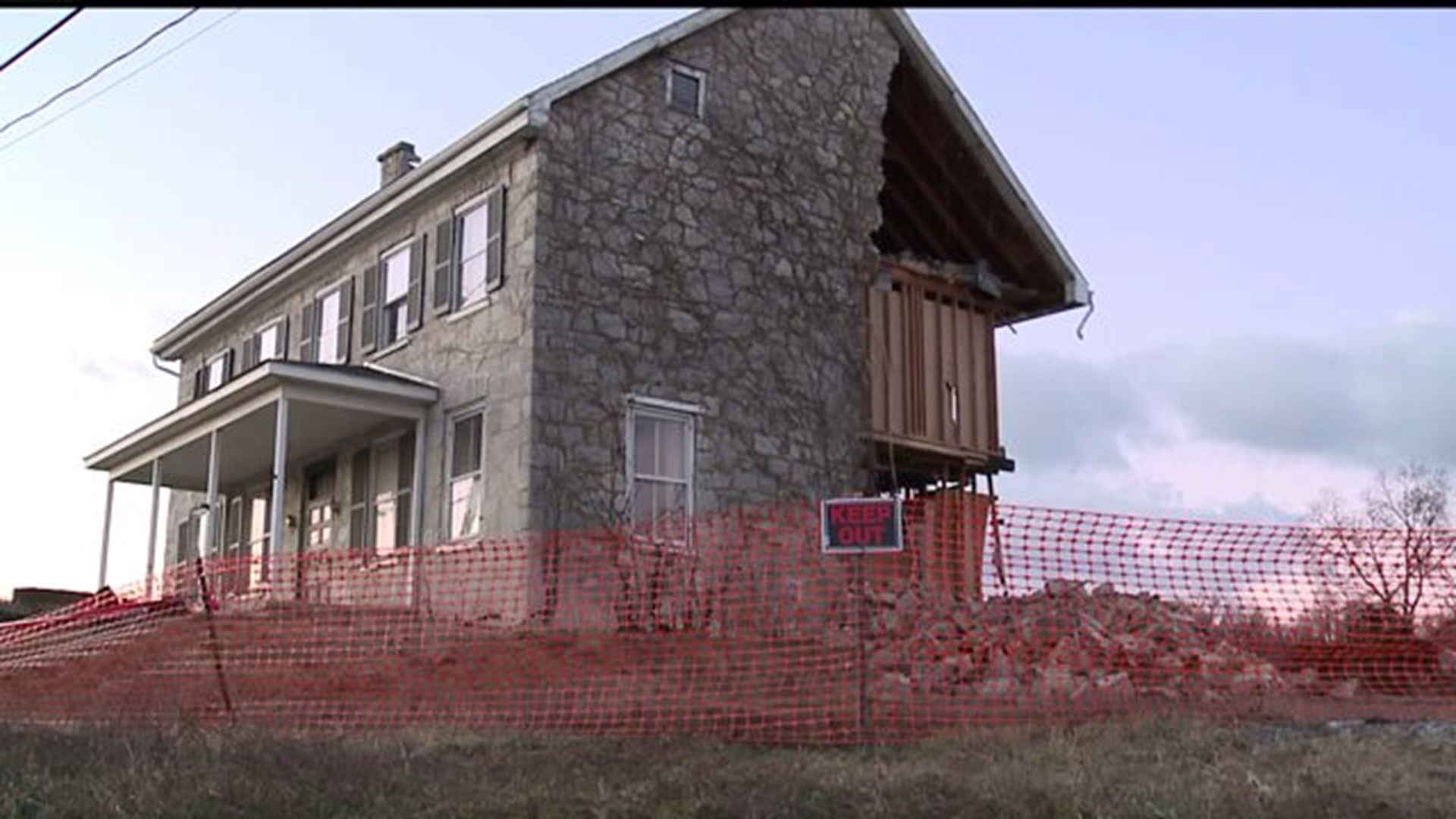 Cumberland County building partially demolished before historical significance revealed