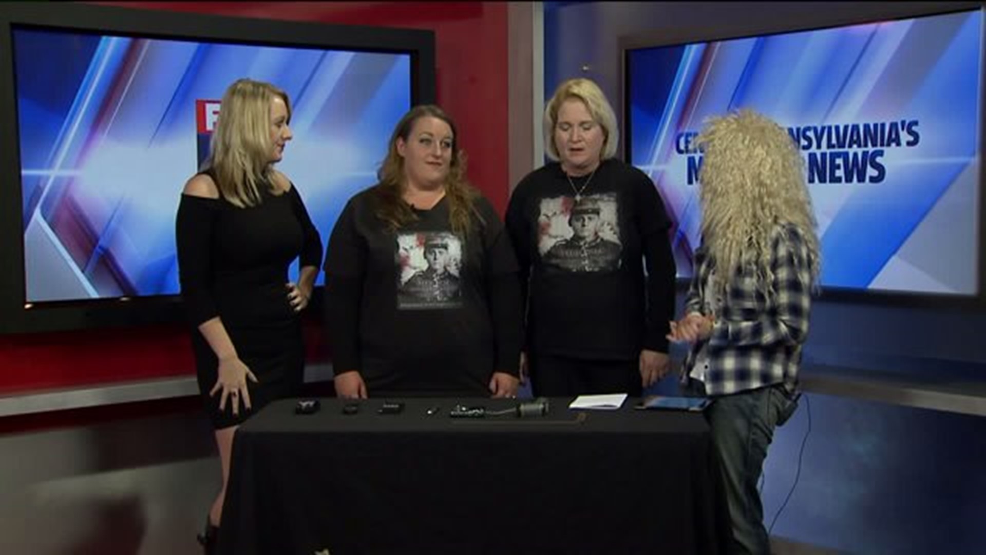 Gettysburg Ghost Hunters check out the FOX43 studio