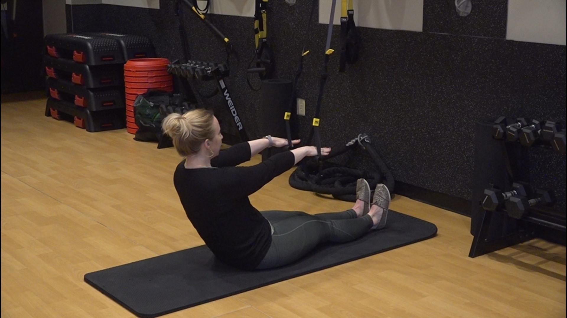 Looking to take core to the next level? The York JCC has the TRX move to try!