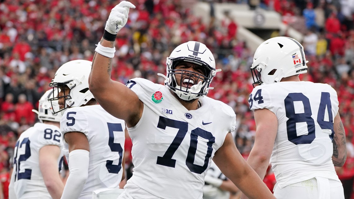 Houston Texans pick Penn State's Juice Scruggs in NFL Draft