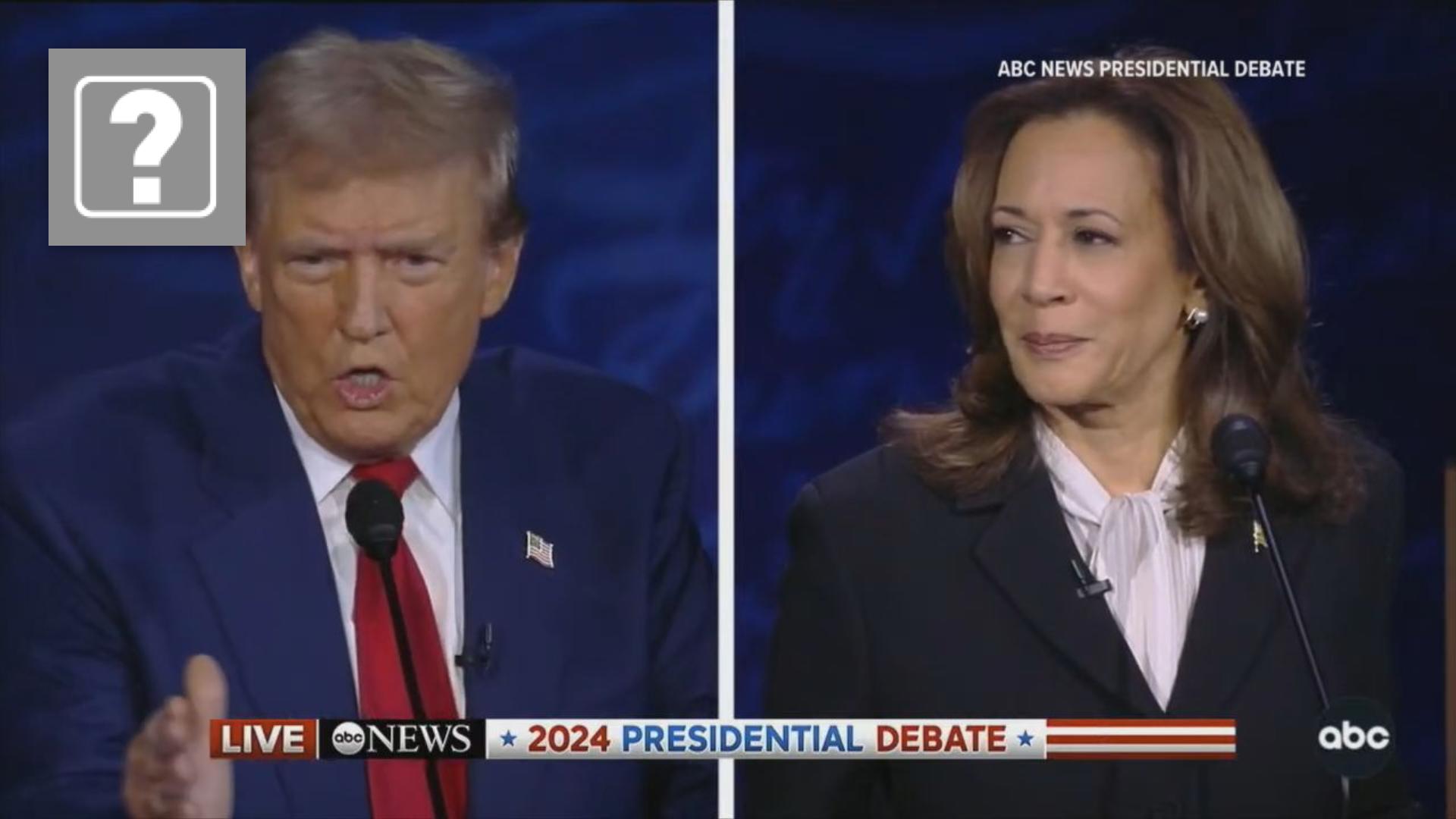 It was a back-and-forth debate at the National Constitution Center in Philadelphia.