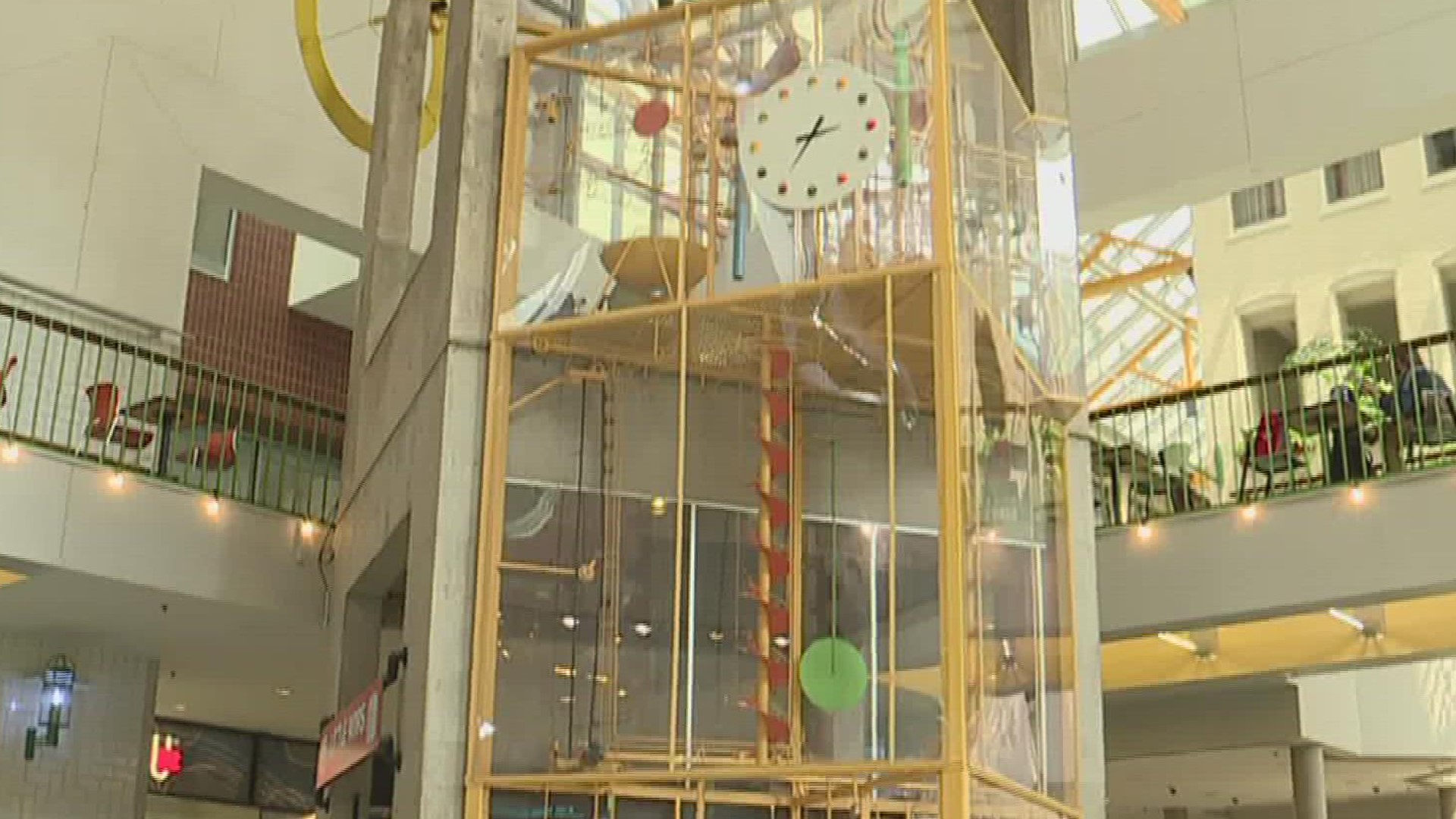 The Chockablock Clock Ball Machine has been at Strawberry Square in Harrisburg since 1988, but it will soon be finding a new home.