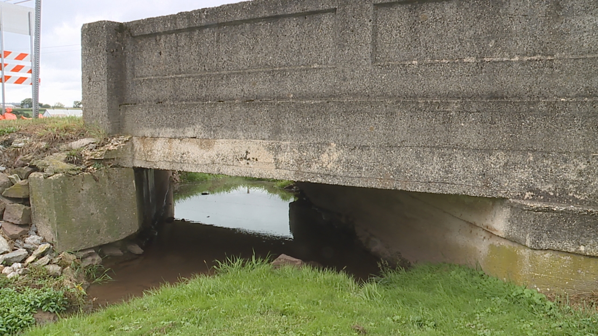 A Lancaster County bridge is closed to traffic after transportation leaders discovered structural damage.