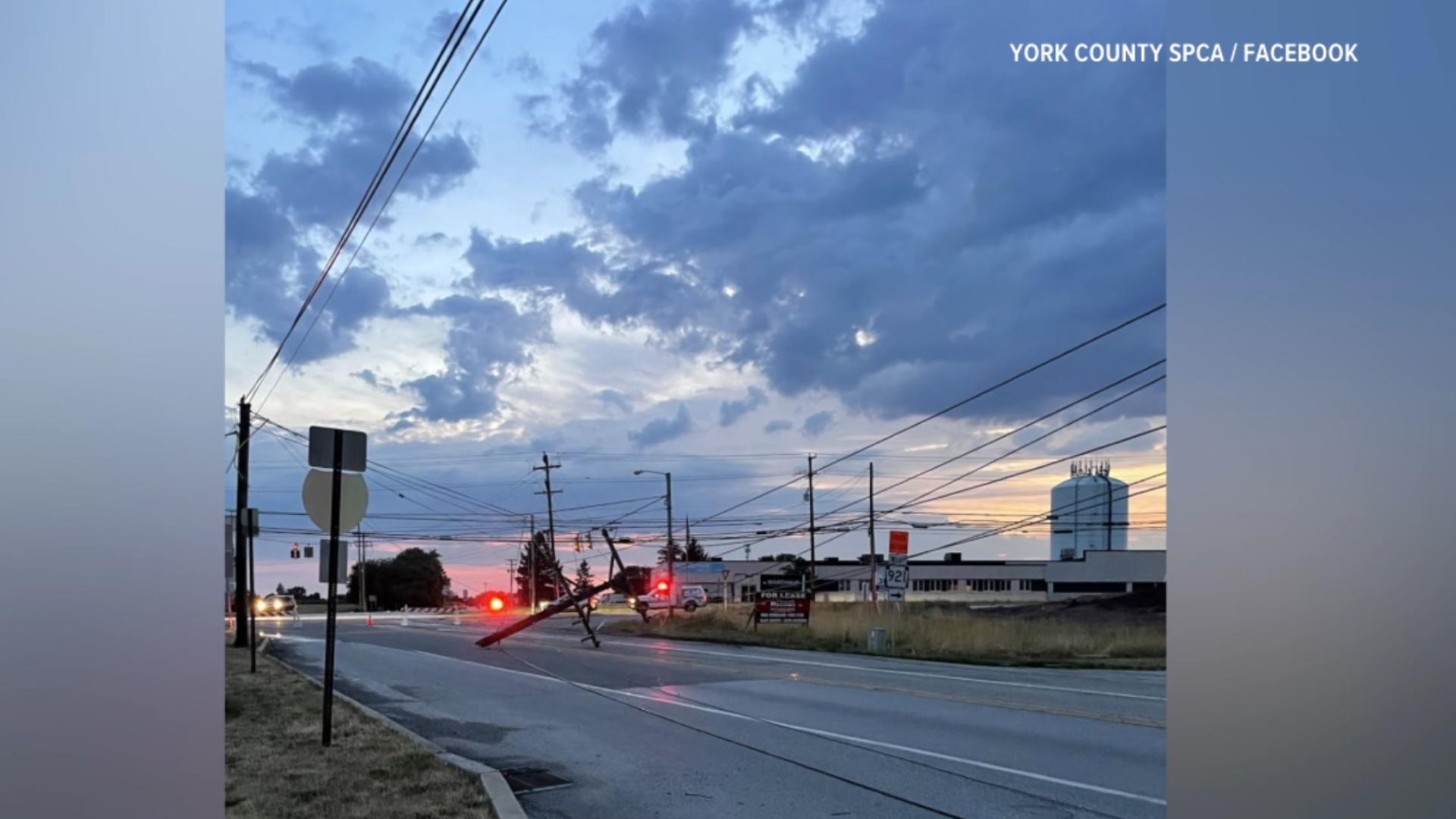 The York County SPCA is reaching out to the public for assistance after a recent storm caused damage to power lines near the shelter.