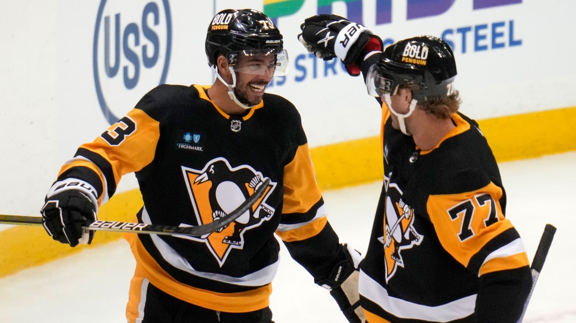 Malkin's late goal cinches Penguins' win over Stars 2-1 | fox43.com