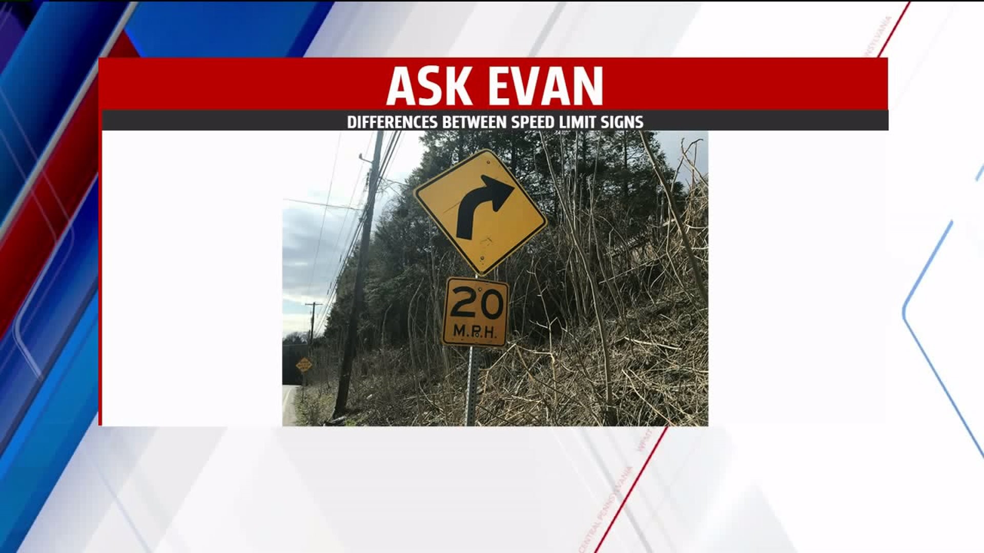 `Ask Evan`: "What are the differences between yellow and white speed limit signs?"