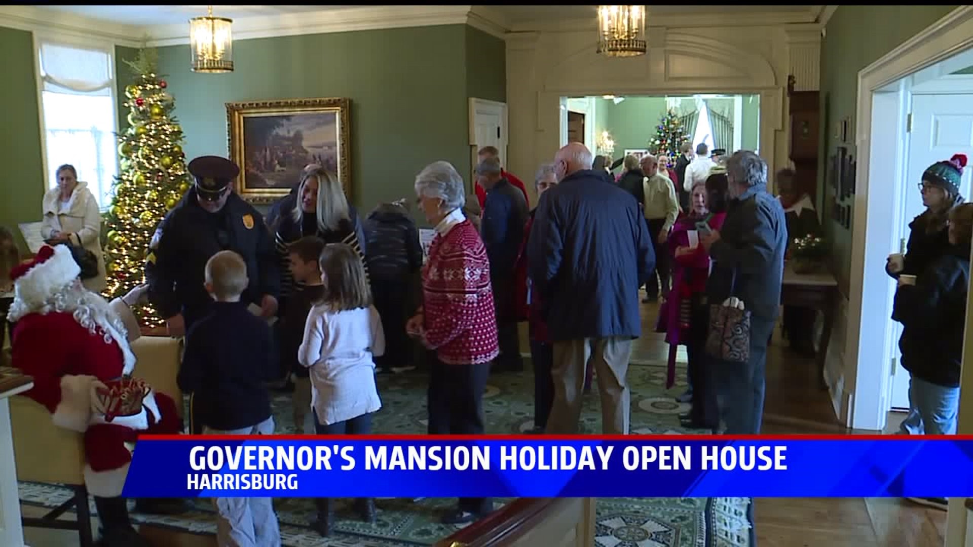 Governor hosts annual holiday open house