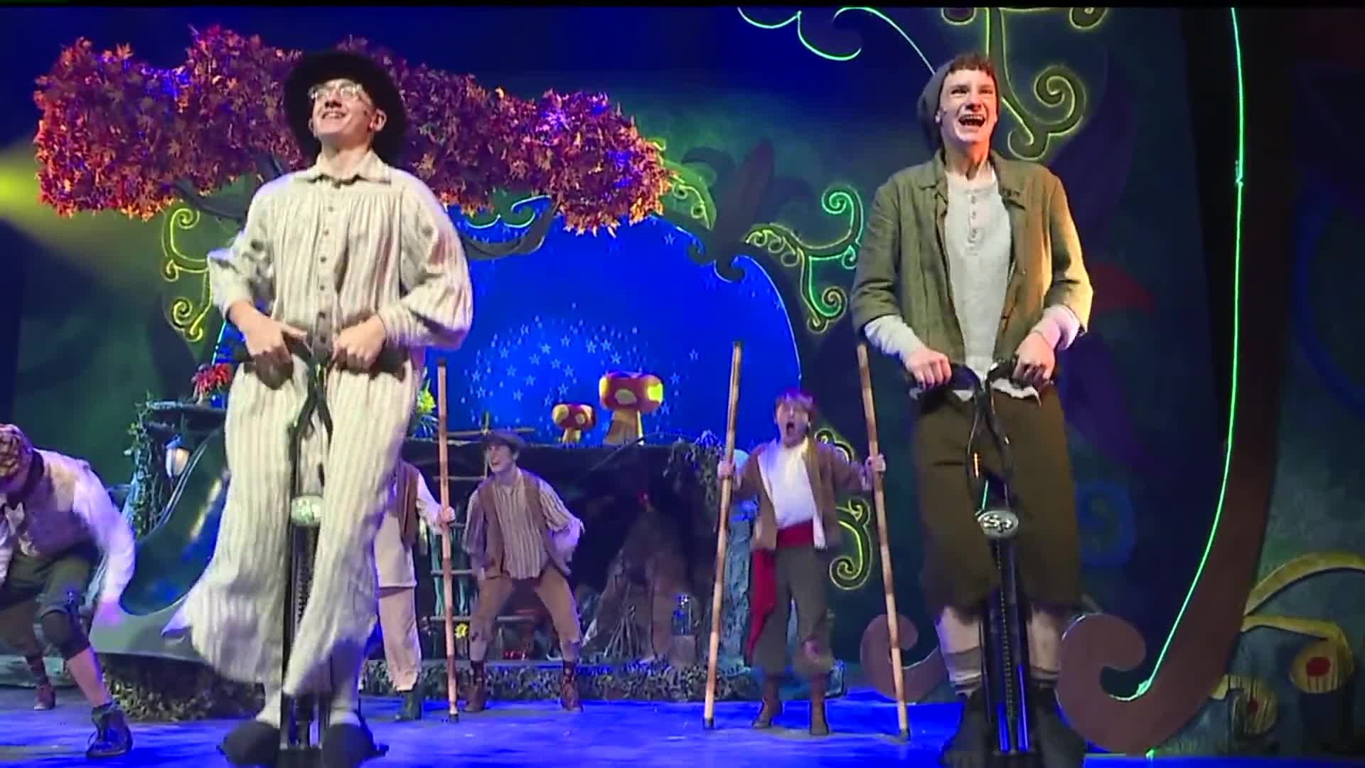 Visiting Neverland at the Fulton Theatre in "Peter Pan"