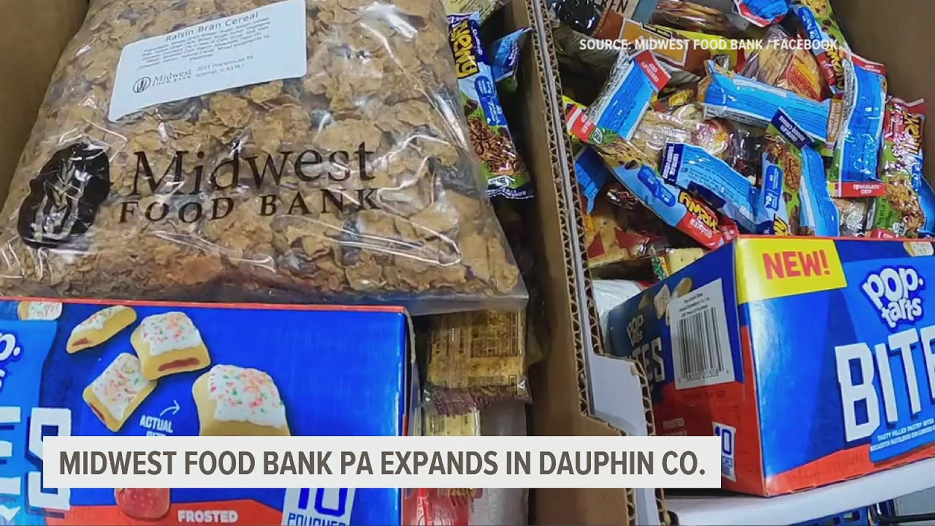 Midwest Food Bank Pa. will hold a ribbon cutting event at its new distribution center Friday morning. This is the food bank's first location in Pennsylvania.