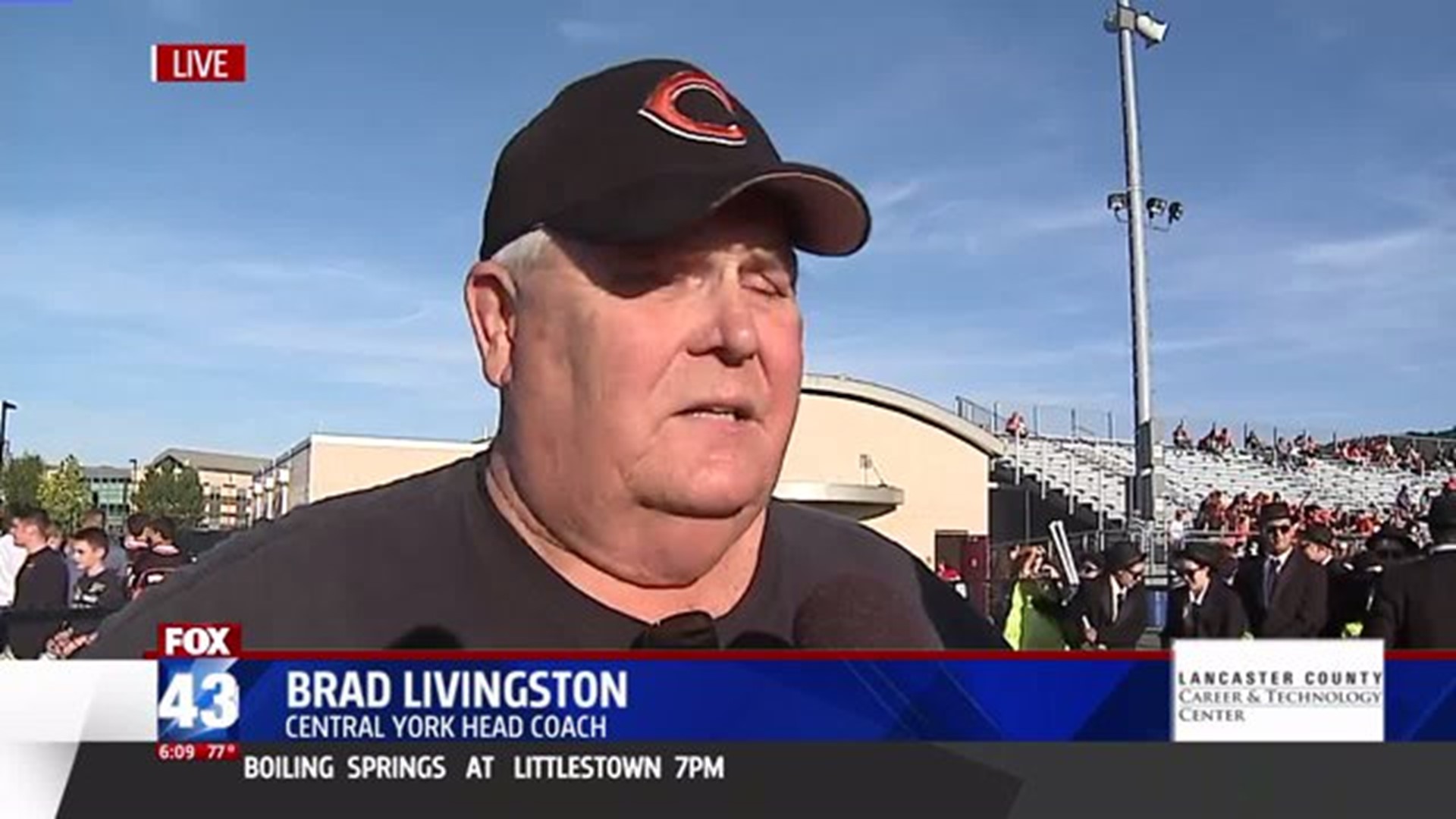 Interview with Central York`s Head Coach Brad Livingston