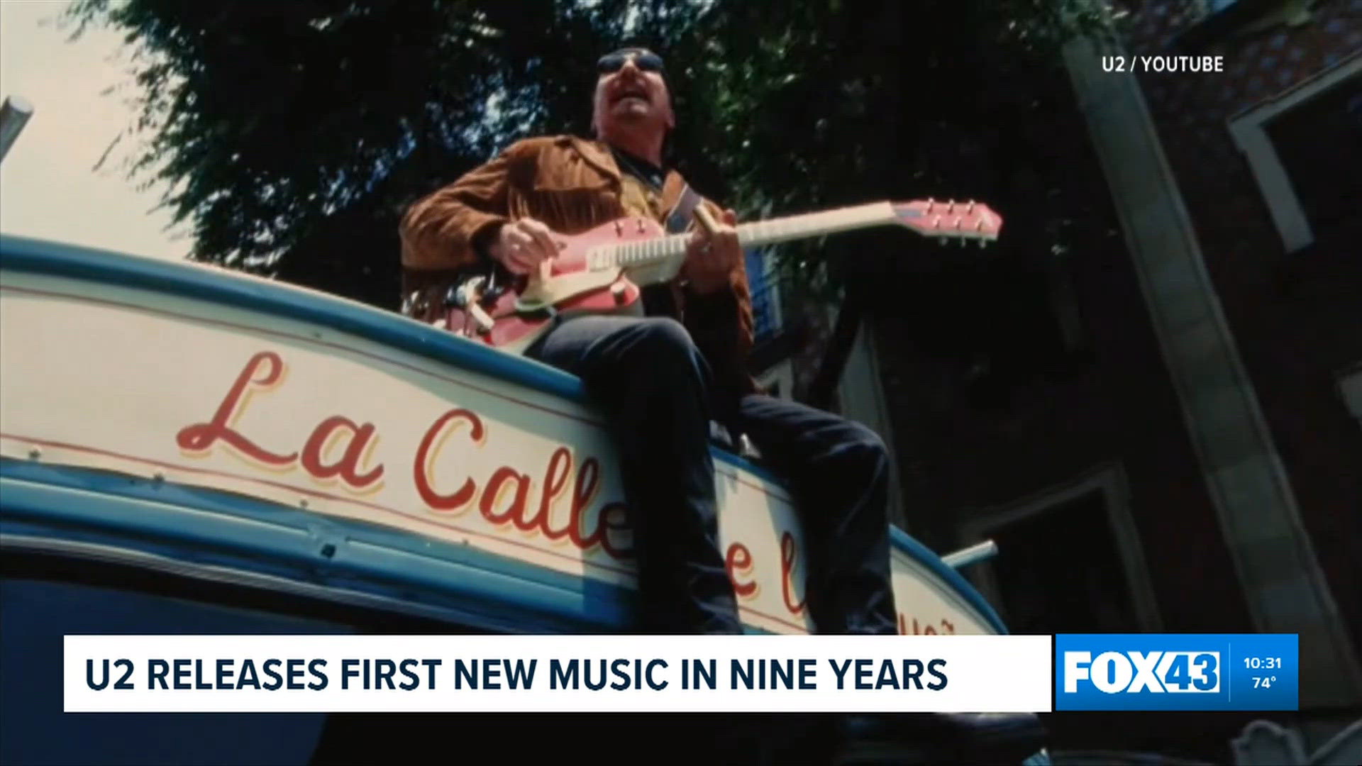 U2さん U2 is releasing a new album and will hit a big milestone | fox43.com