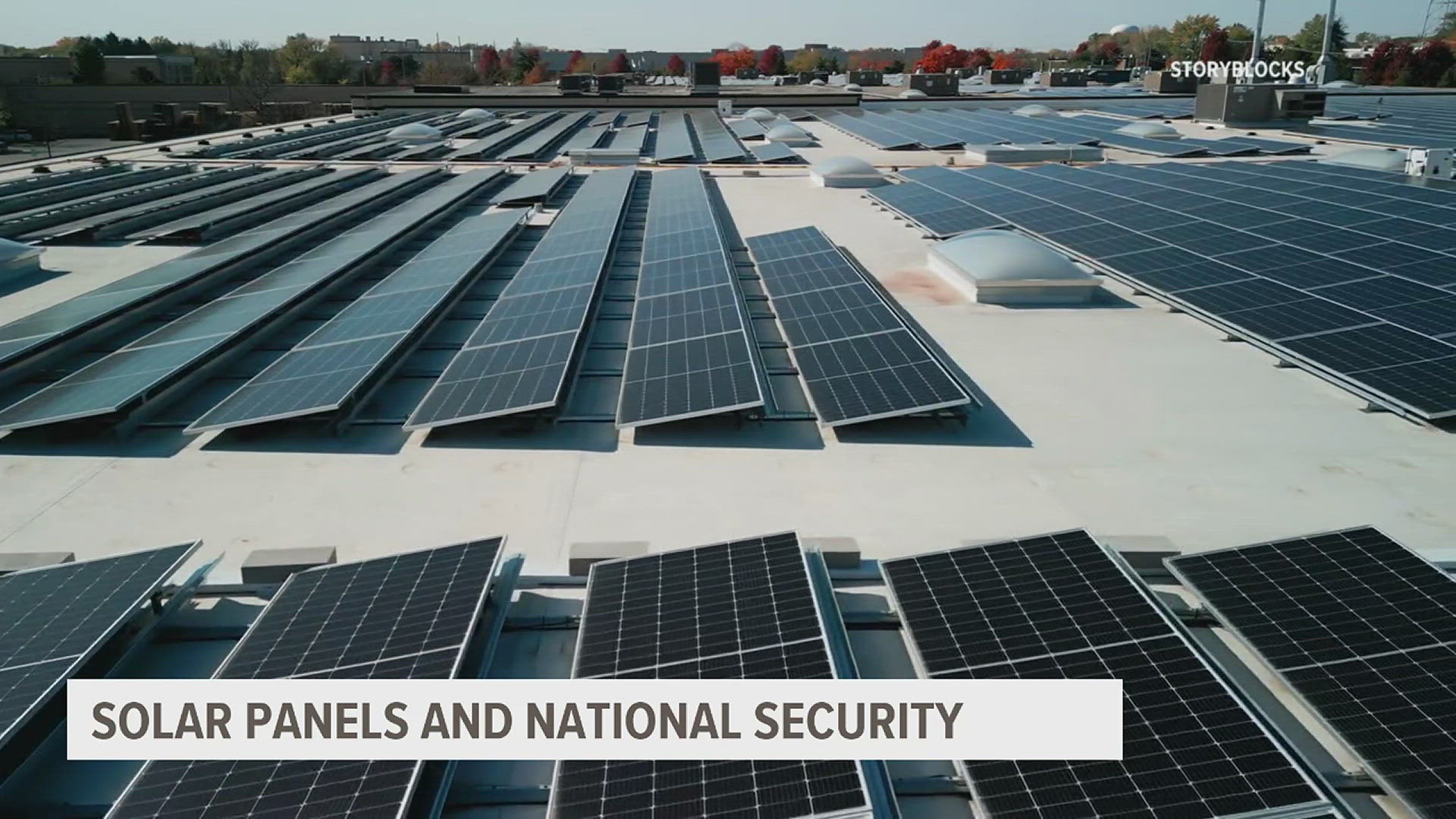 After China flooded the market in recent years, some government officials are concerned certain solar panels may pose security concerns.