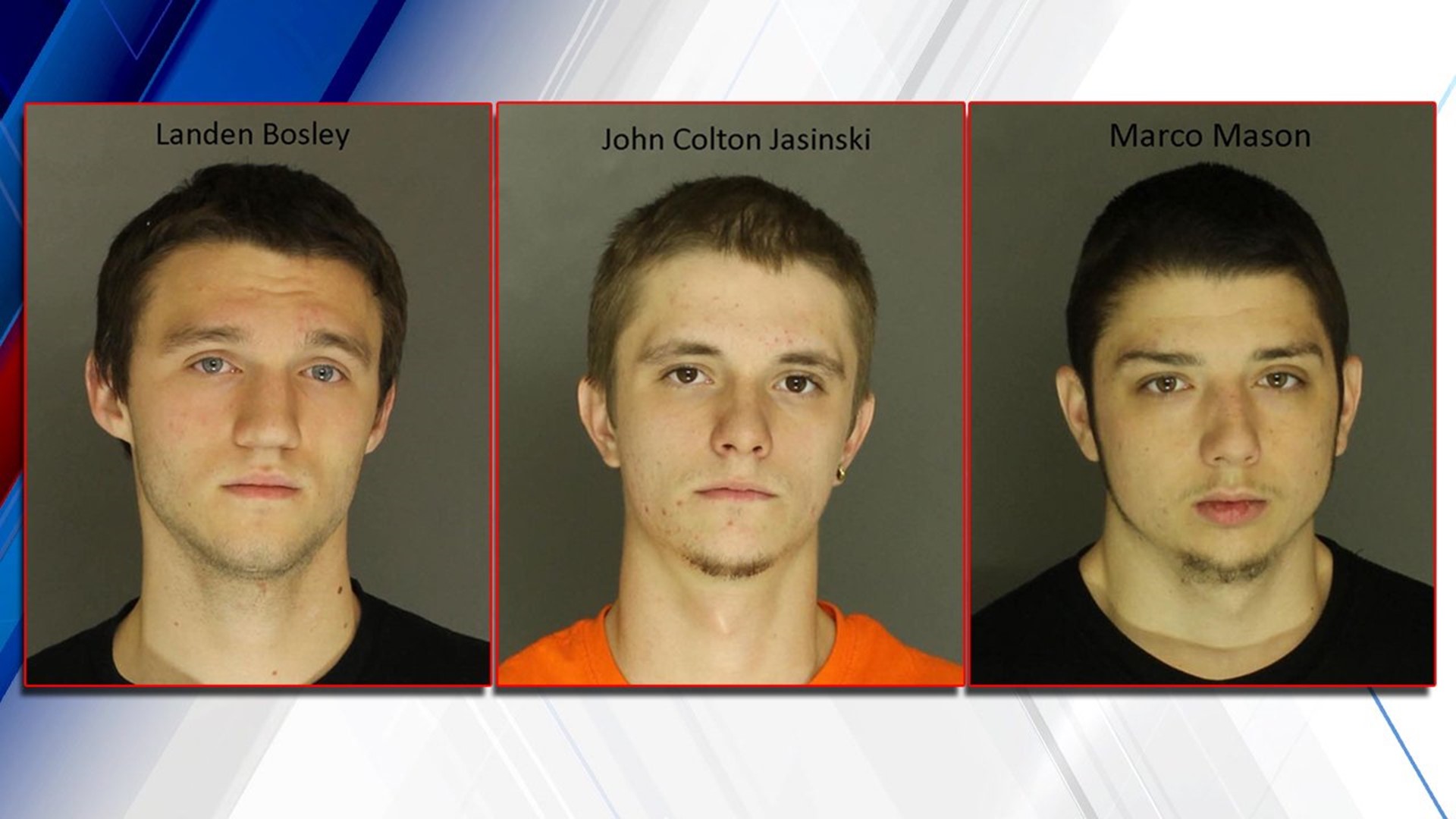 Three Men Charged In York County Armed Robbery Fox43 Com