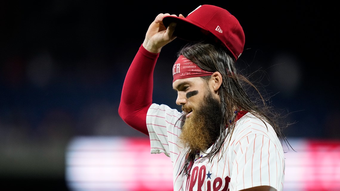 Why Brandon Marsh's hair always looks greasy during Phillies games: 'It's  called having some f—ing edge