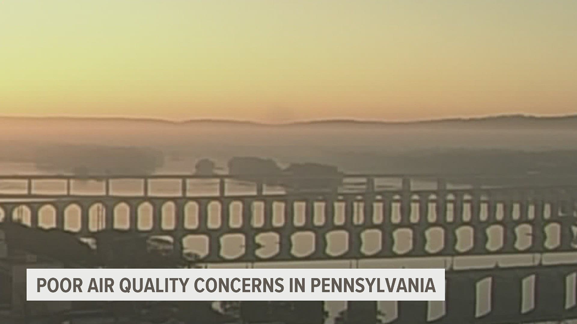 The recent nice weather has led to some of the poorest air quality Central PA has seen in over a decade.
