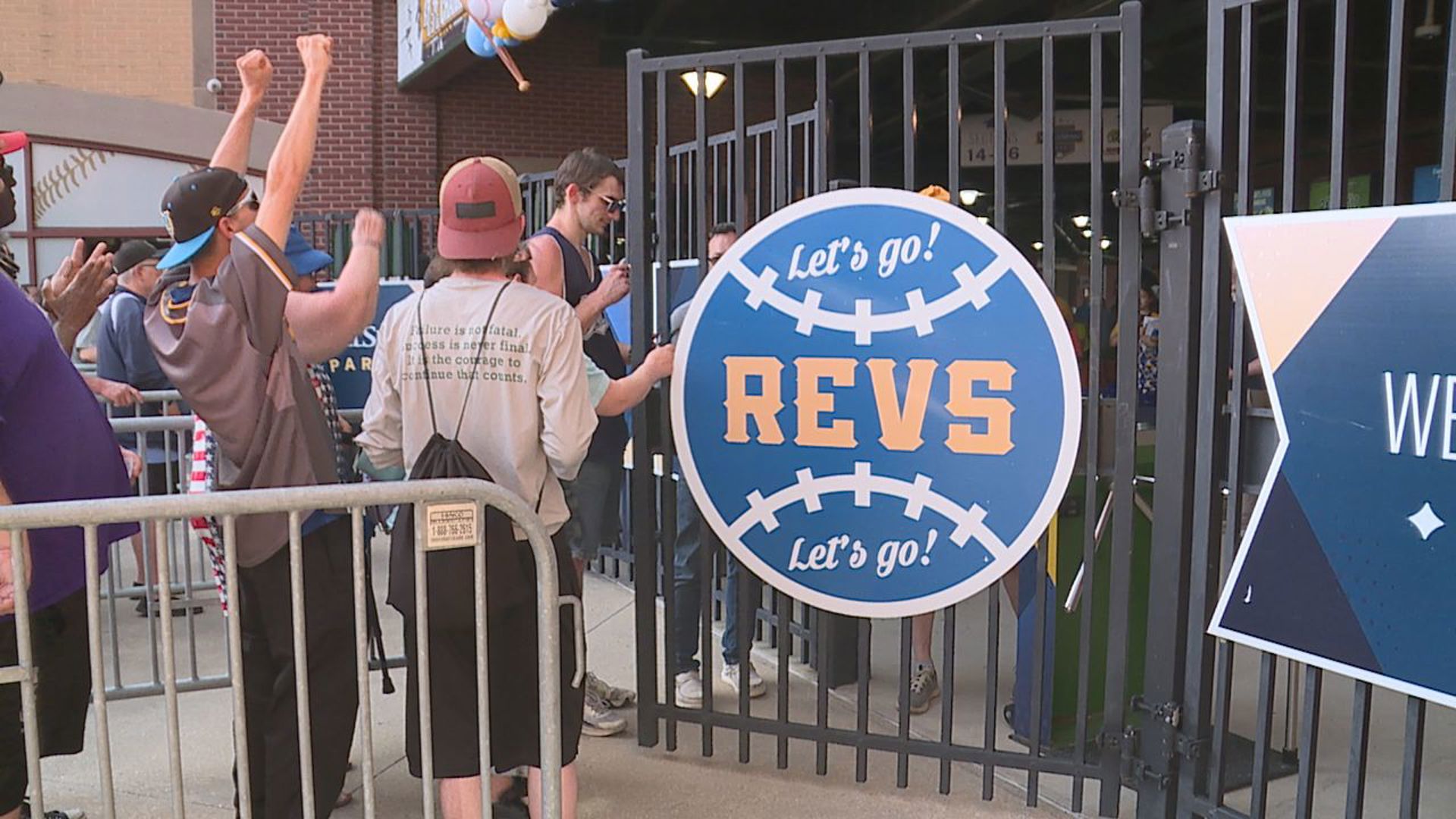 York Revolution fans lined up hours ahead of the team's home opener, anxiously waiting for the return of the 2024 Atlantic League Champions.