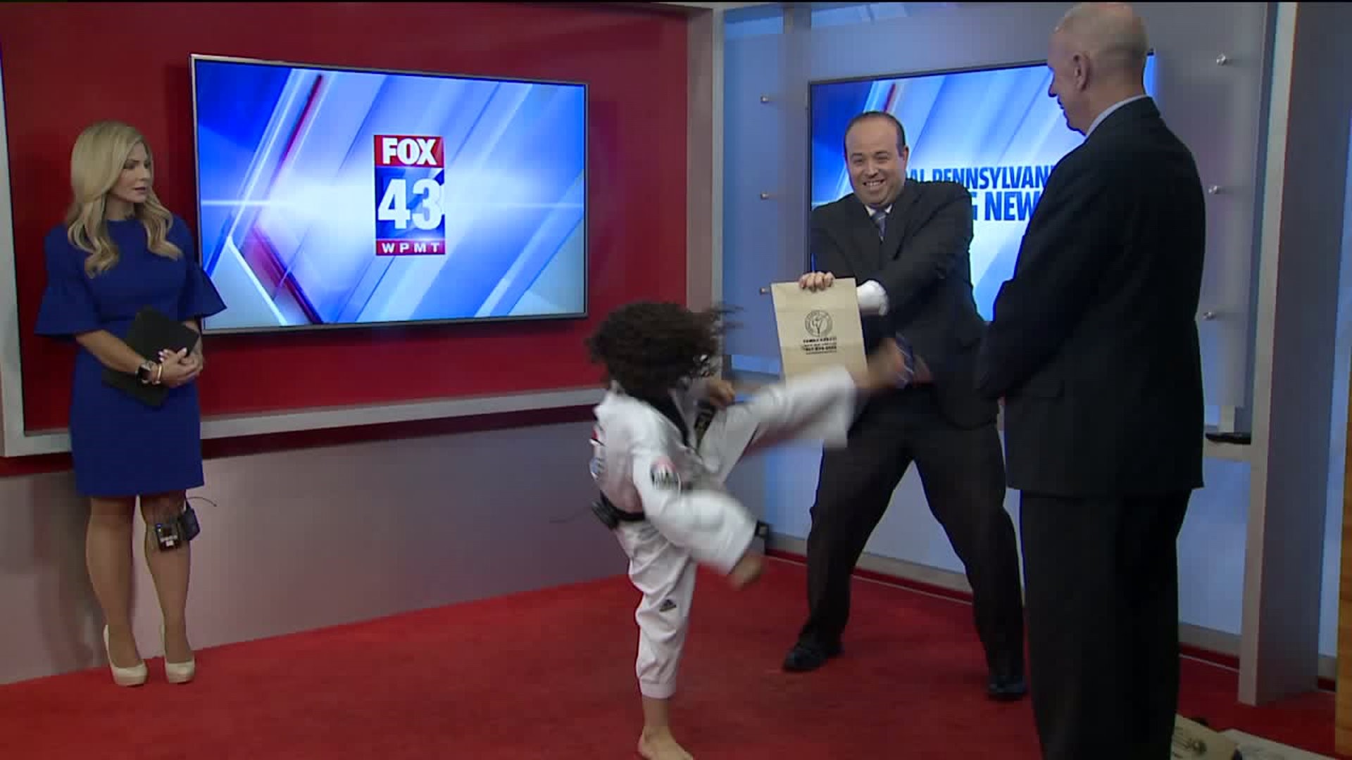 Lebanon County child masters taekwondo at age seven