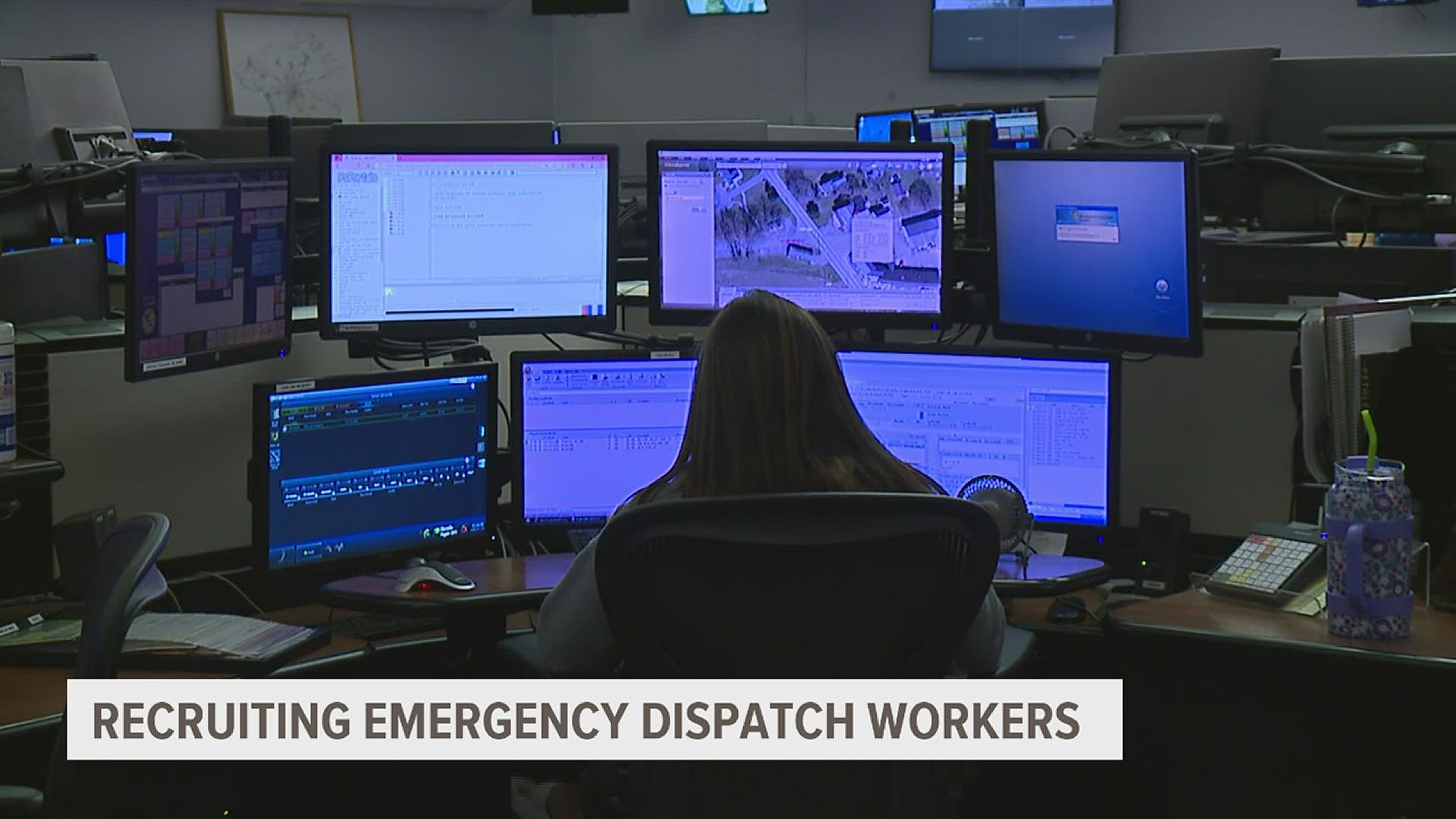 Lancaster County-Wide Communications are struggling to make recruitment numbers for their radio dispatch team.