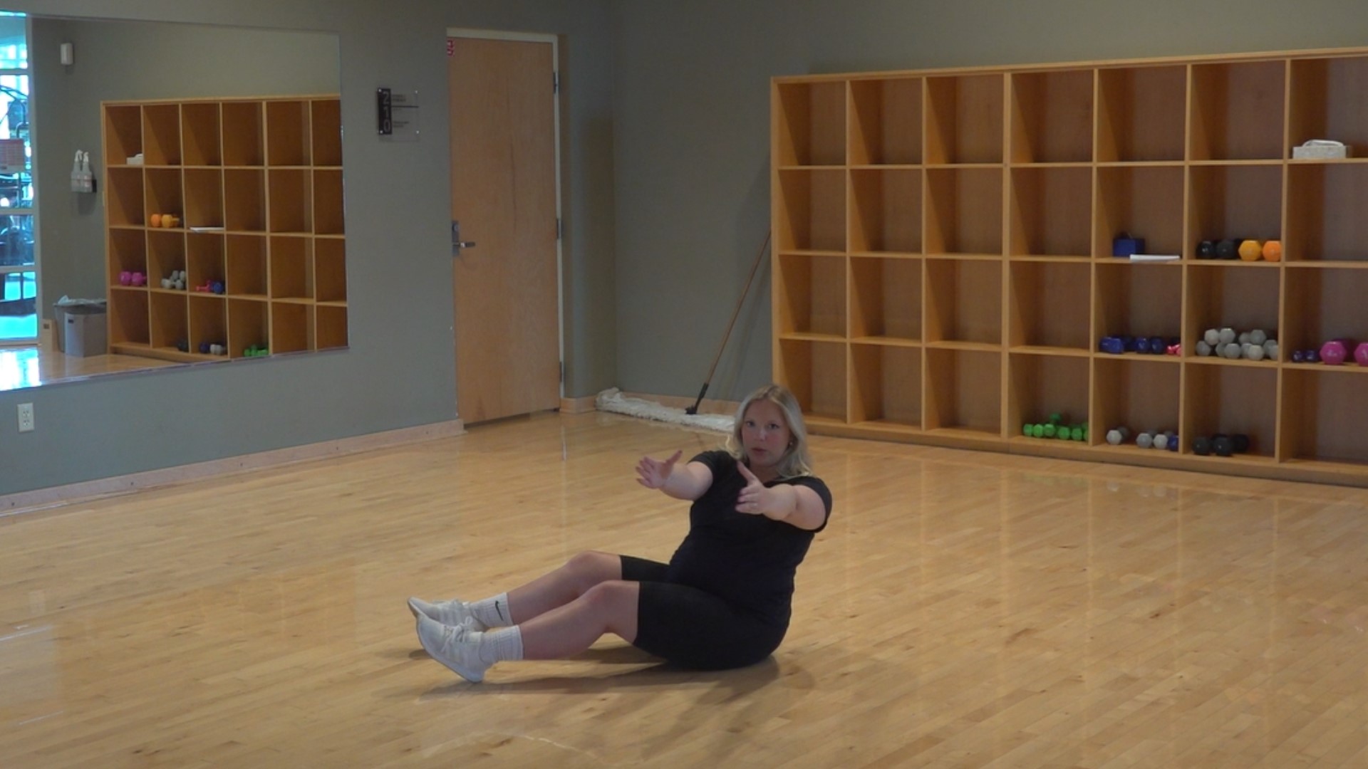 Working the core is important because it braces your body for other exercises in the gym. The York JCC shows us one move that will help to strengthen those muscles!