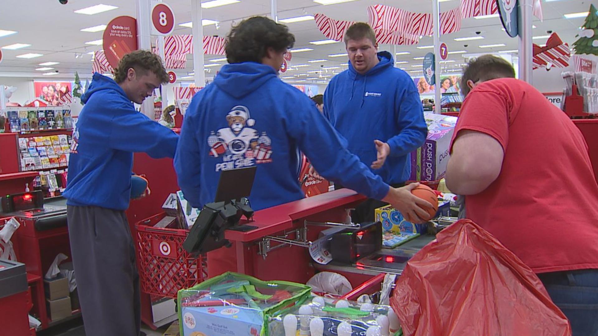 West Shore Home paid for the gifts and will donate them to Toys for Tots in Harrisburg.