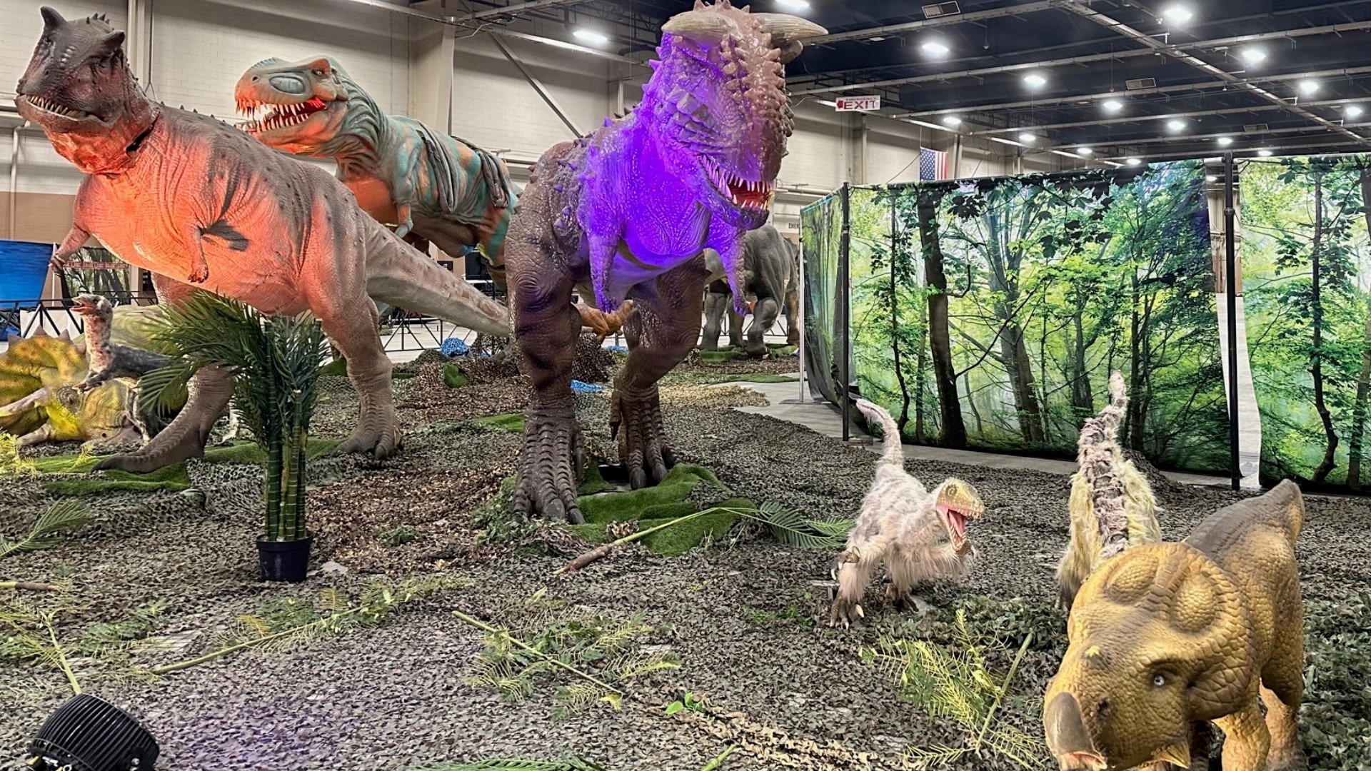 Jurrasic Quest invites guests on an expedition at the Farm Show Complex.