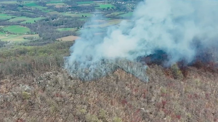 Several Pa. counties introduce burn bans to prevent wildfires amidst dry weather