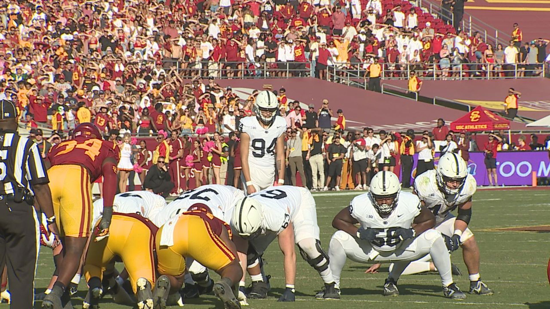 Ryan Barker boots the game-winning 36-yard field goal to seal the 33-30 OT Nittany Lions win over the Trojans.