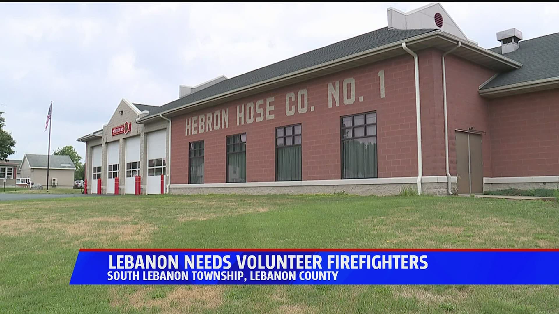 Lebanon County Needs Volunteer Firefighters