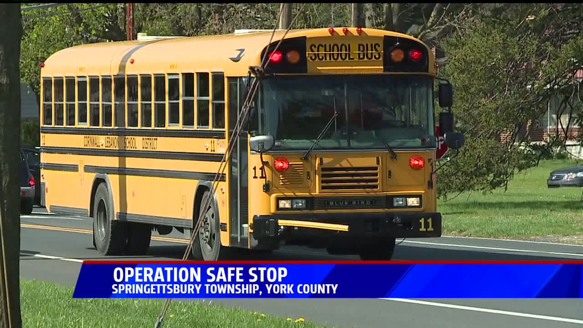 Operation Safe Stop to enforce school bus law in Central Pennsylvania