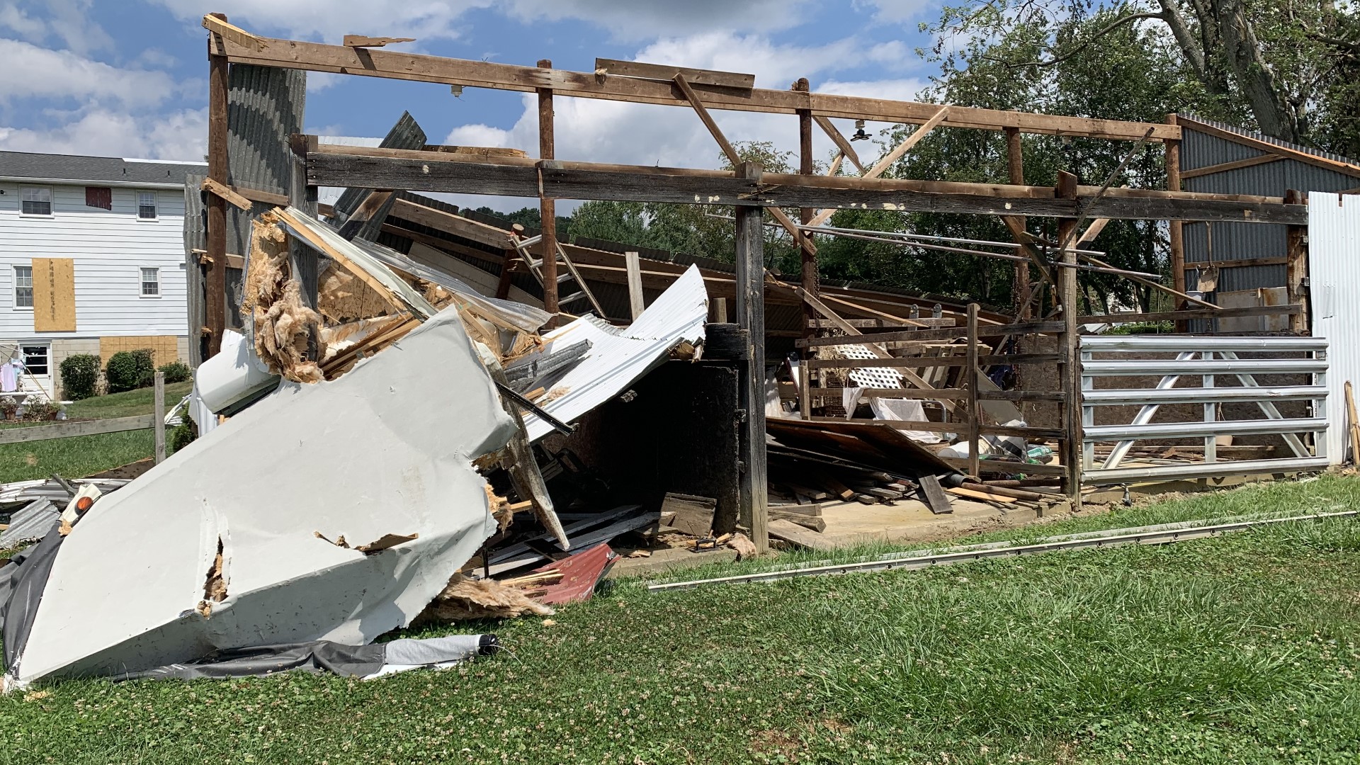 The National Weather Service confirmed an EF-1 tornado touched down in Black Rock on August 7, making it the second confirmed tornado in York County last week.