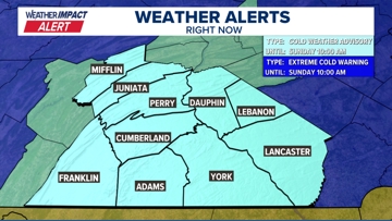 Code Blue Alert issued in Lebanon through Monday morning | fox43.com