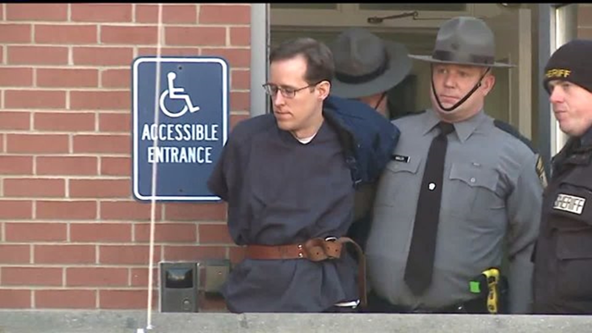 Eric Frein in court for preliminary hearing