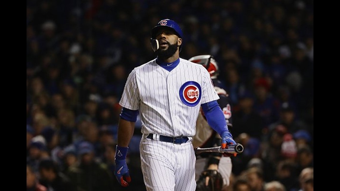 Cubs' Jason Heyward World Series Game 7 rain delay speech details