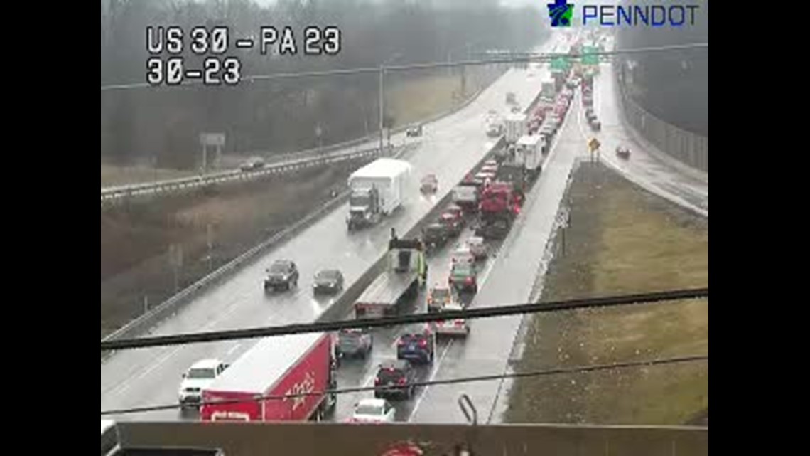 Crash on Route 30 West slows traffic in Lancaster County | fox43.com