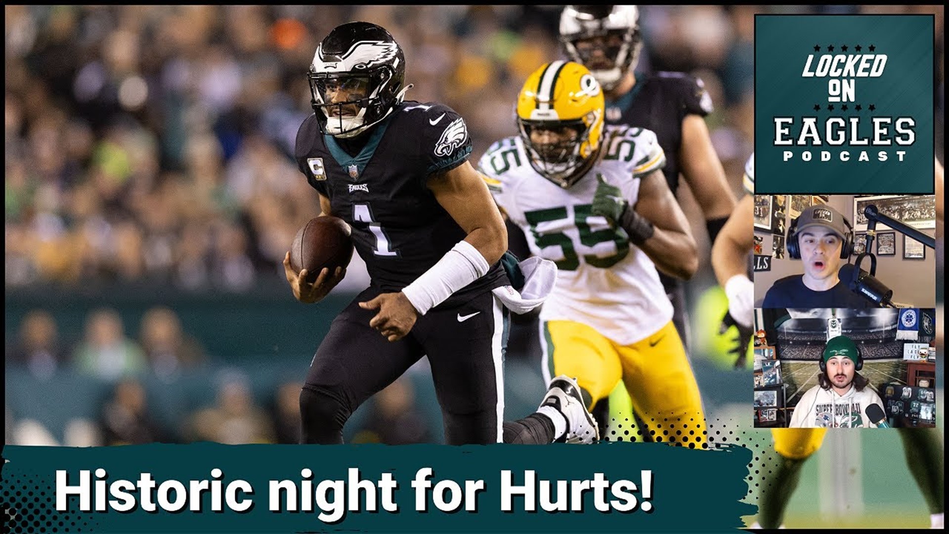 Next man up' mentality helps lead Philadelphia over Green Bay in Sunday  night win, Locked On Eagles