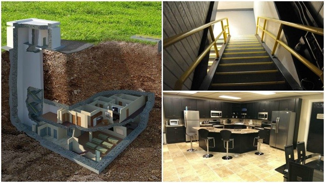Take a look inside a $17.5M massive underground bunker | fox43.com