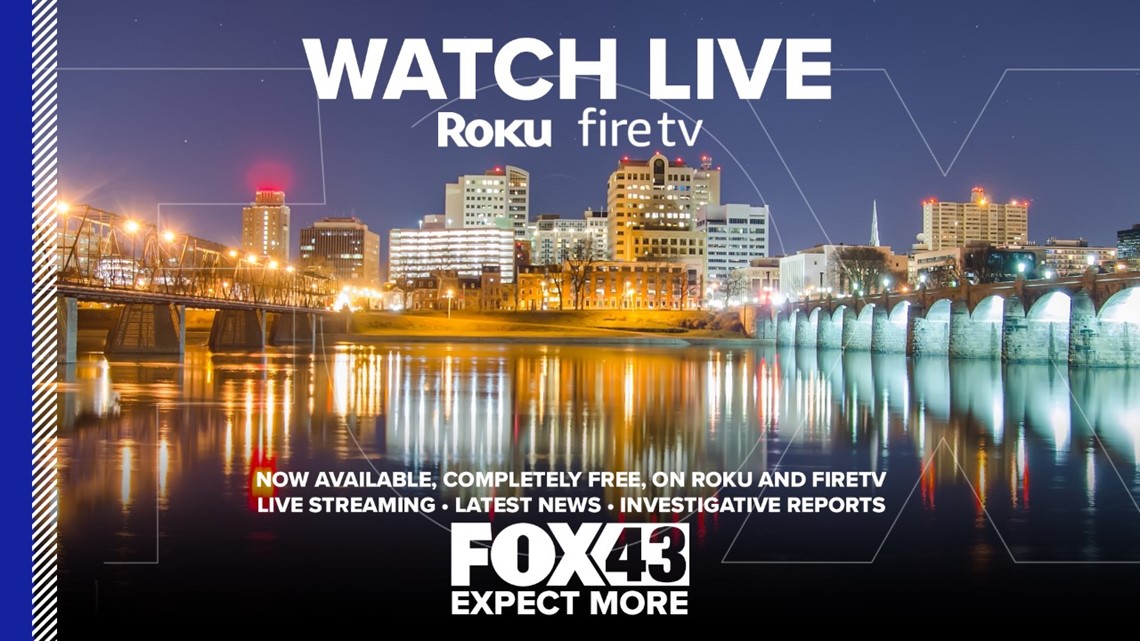 Stream WPMT-FOX43 on-demand in your living room with Roku & FireTV