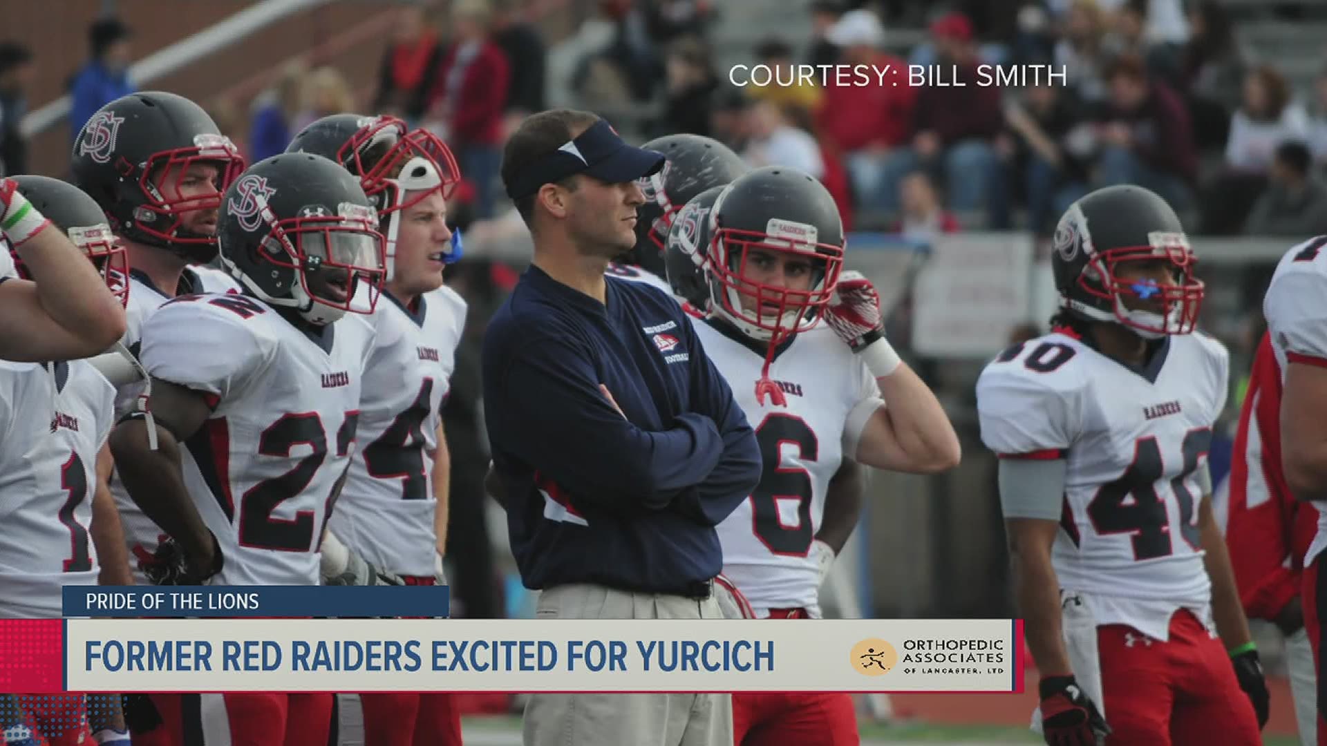 Yurcich was Shippensburg University's offensive coordinator for two seasons in 2011 and 2012.