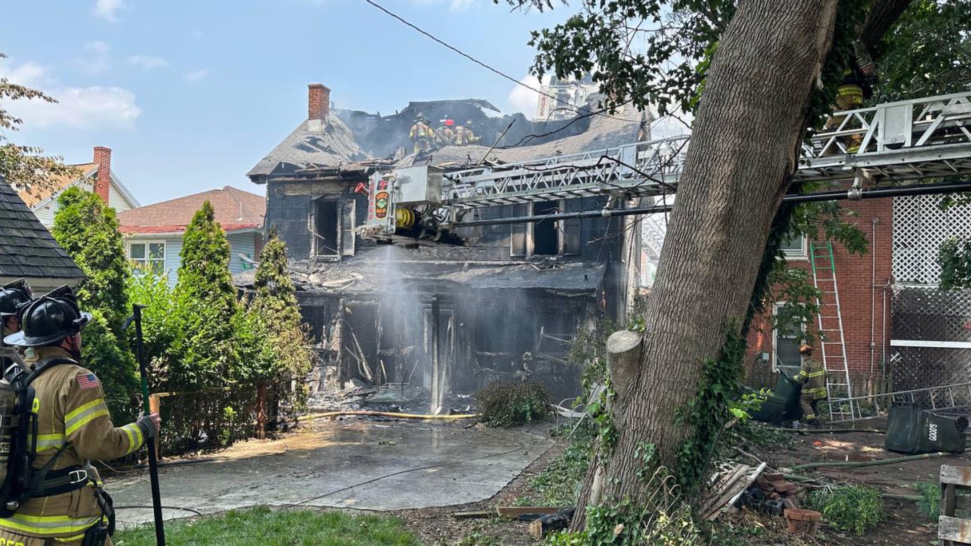 Firefighters Battle Large House Fire | Fox43.com