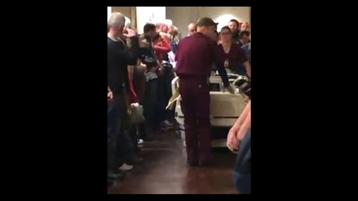 Powerful video shows ‘Honor Walk’ before crash victim donates organs ...